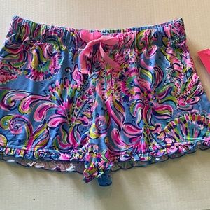 Lilly Pulitzer Ruffle PJ Short
